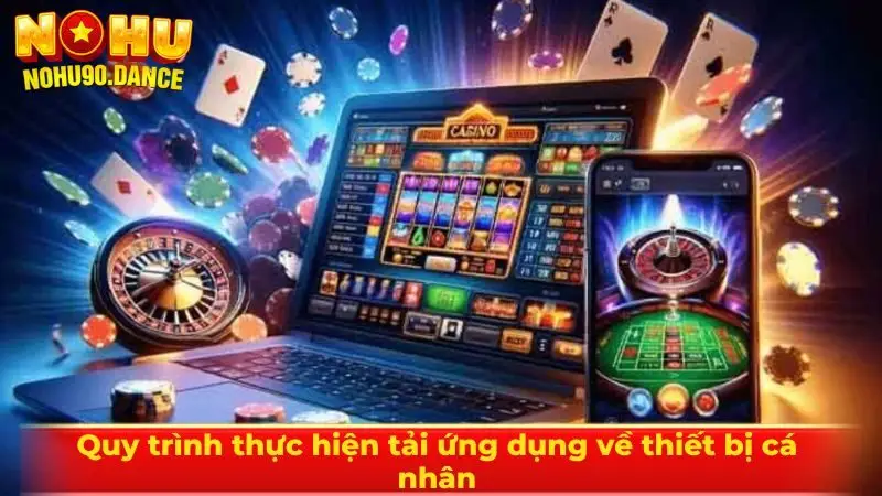 Quy trình thực hiện tải ứng dụng về thiết bị cá nhân